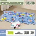 Children's Educational Puzzle Track Car Play Set - Image 13