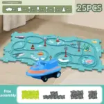 Children's Educational Puzzle Track Car Play Set - Image 17
