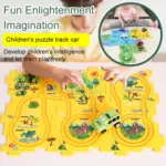 Children's Educational Puzzle Track Car Play Set - Image 25