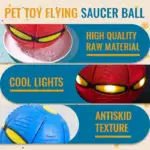 Pet Toy Flying Saucer Ball - Image 5